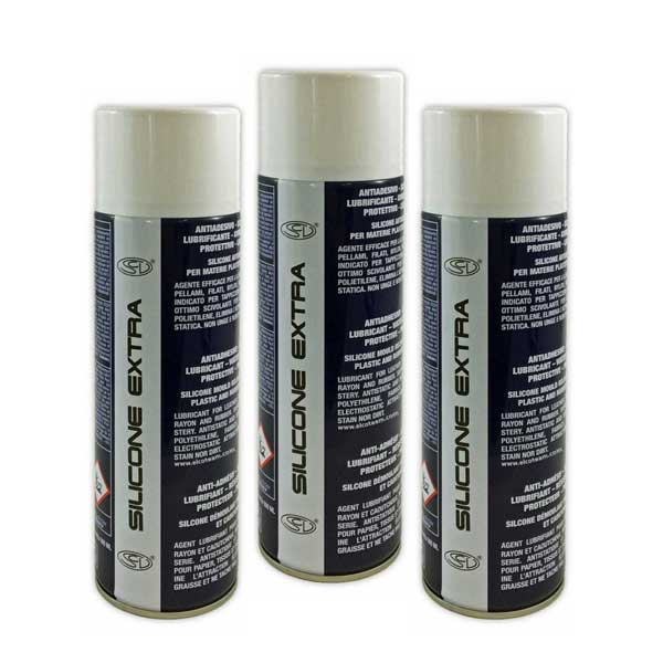 Spray silicone extra - distaccante, lubrificante, idrorepellente